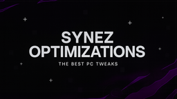 Synez Optimizations Discord Server Banner