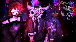 ใใ INSERT NAME HERE! ใใ Discord Server Banner