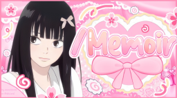 ᰍ﹒your﹒ / memoir﹒ 🌸 #RT 7k !! ﹒GWYS ﹒ACTIVE ﹒ANIME Discord Server Banner
