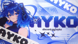 Ayko™ 10K 💙 Discord Server Banner