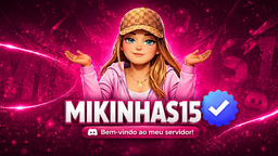 MIKINHAS15 - OFICIAL #1K Discord Server Banner