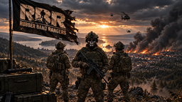 Rubber Band Rangers Discord Server Banner