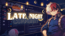 Late Night #closed Discord Server Banner