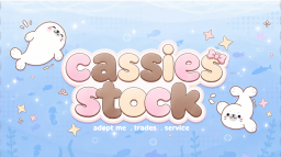 🍥𓏼 ঌ cassie's stock ゛ trades 𓈒୧ Discord Server Banner
