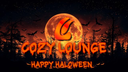 Cozy-oween Lounge🍹 Discord Server Banner