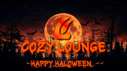 Cozy-oween Lounge🍹 Discord Server Banner