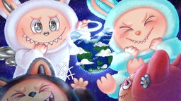 Labubu World Discord Server Banner