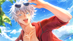 Gojo’s Domain🩵 Discord Server Banner
