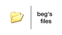 beg's files <\> Discord Server Banner