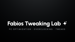 Fabio's Tweaking Lab Discord Server Banner