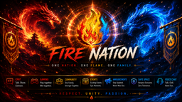 Fire Nation Discord Server Banner
