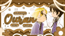 ♡♡𓏼 ouran 🧸 active tags social Discord Server Banner