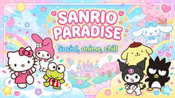 🍓Sanrio Paradise 🍮 Social Discord Server Banner