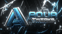 Aqua ✘ Tweaks V3 Discord Server Banner