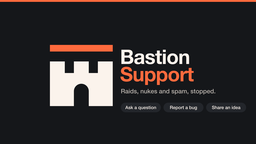 Bastion Support Discord Server Banner