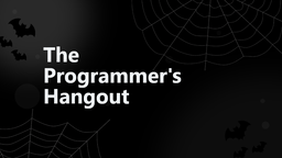 The Programmer's Hangout Discord Server Banner