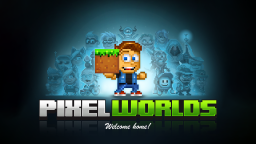 Pixel Worlds Game Discord Server Banner
