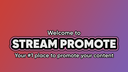 Stream Promote Discord Server Banner