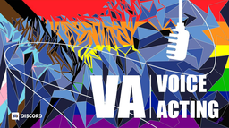 (VA) Voice Acting Discord Server Banner