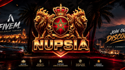 N U P S I A © ┃MAROC RP Discord Server Banner