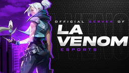 LA VENOM ESPORTS Discord Server Banner