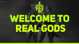 Real Gods Esports Discord Server Banner