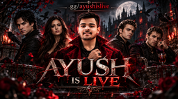 Ayush is live 🇮🇳 Discord Server Banner