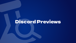 Discord Previews Discord Server Banner