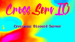 Crossmauz Community Discord Server Banner