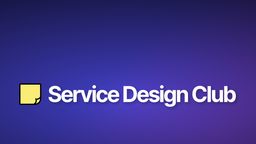 Service Design Club Discord Server Banner