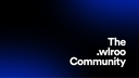 The .wlroo Community Discord Server Banner