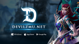 DevilzMu Blue Discord Server Banner