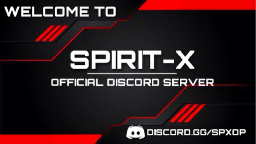 SPIRIT-X Discord Server Banner