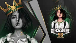 🥇6.5K ─ Black Smoke Discord Server Banner