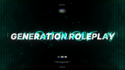 Generation Roleplay Discord Server Banner