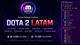 DOTA 2 LATAM Discord Server Banner