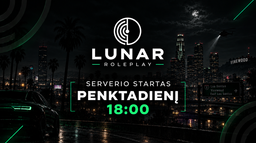 LunarRP.LT - RolePlay Discord Server Banner