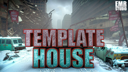 Template House Discord Server Banner