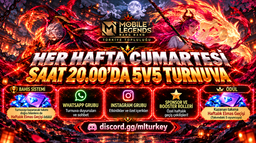 Mobile Legends 🇹🇷 #TURNUVA Discord Server Banner