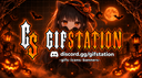 GIF STATION 🎃 Discord Server Banner