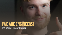 (We are engineers) Discord Server Banner