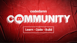 codedamn Community Discord Server Banner