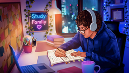 Enrico's Study Family Discord Server Banner