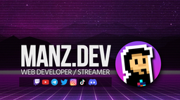 Manz.dev Discord Server Banner