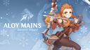 Aloy Mains ✦ Genshin Impact Discord Server Banner