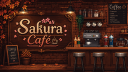 Sakura Cafe 🌸 Discord Server Banner