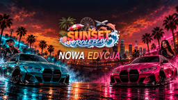SunsetRP WIPE 15.08 Discord Server Banner