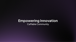 Caffable Community Discord Server Banner