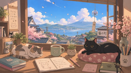 Cat Cafe India🌻Indian Discord Server Discord Server Banner