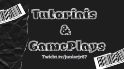 Tutoriais&Gameplays JR87® Discord Server Banner